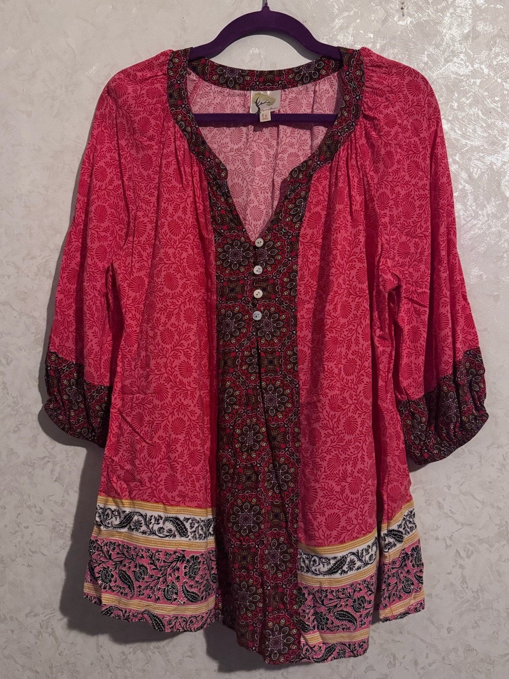Large Boho Top - Picture 1 of 1